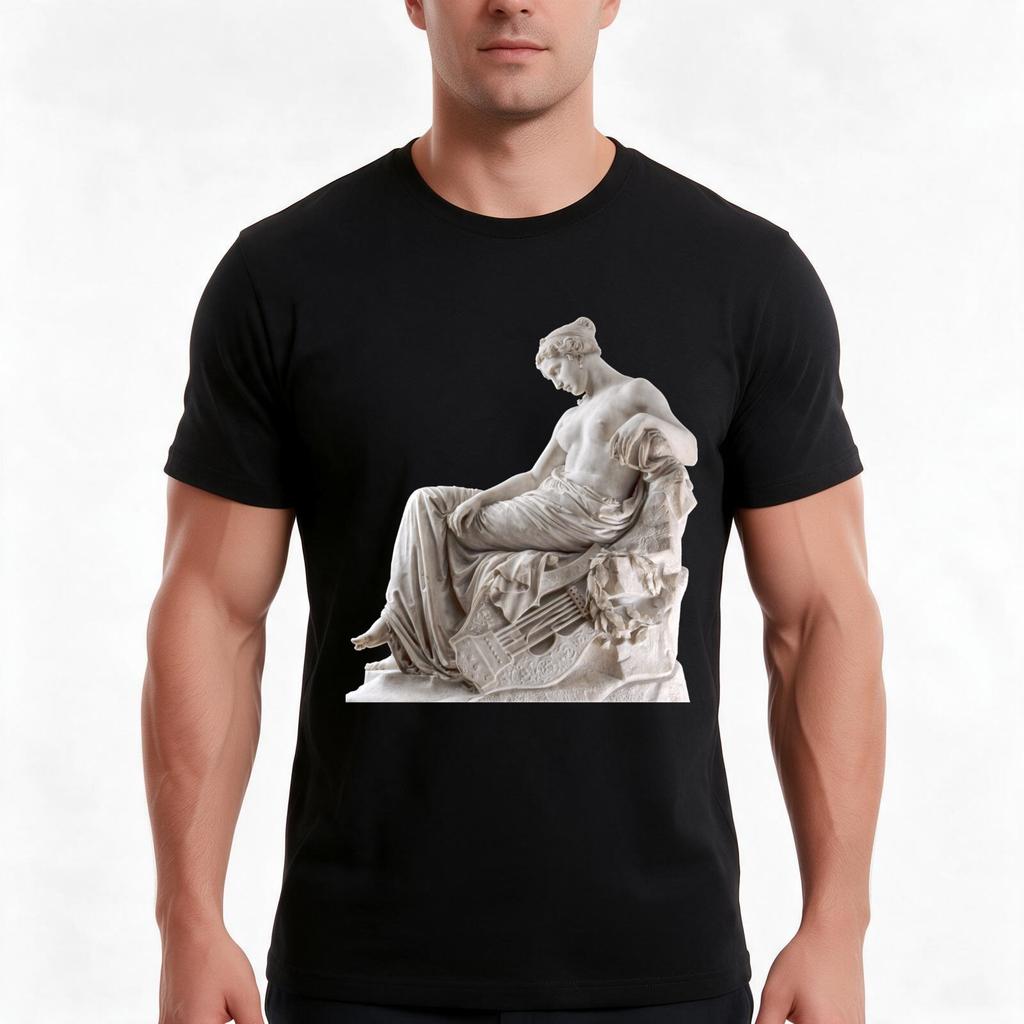 Sapphoby Giovanni Duprè Tshirt Summer Casual Cotton Tee Oversized Streetwear Tops Vintage Graphic Print Unisex Unisex Unisex