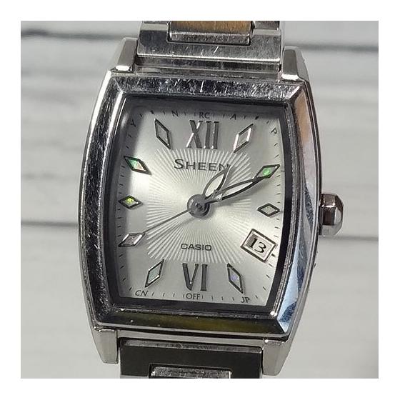 Used High-perfoRMance Elegant Model CASIO SHEEN SHW-1503, Working Condition, Good Condition