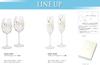Toyo Sasaki Glass Benedile Wine Glasses, Pair of Champagne Sets, Heart Pattern, 170ml, Clear, G455-S109