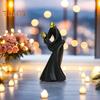 Dancing Couple Statue Resin Abstract Couple Ornament Desktop Hugging Couple Sculpture for Bedroom Living Room Decor Wedding Gift