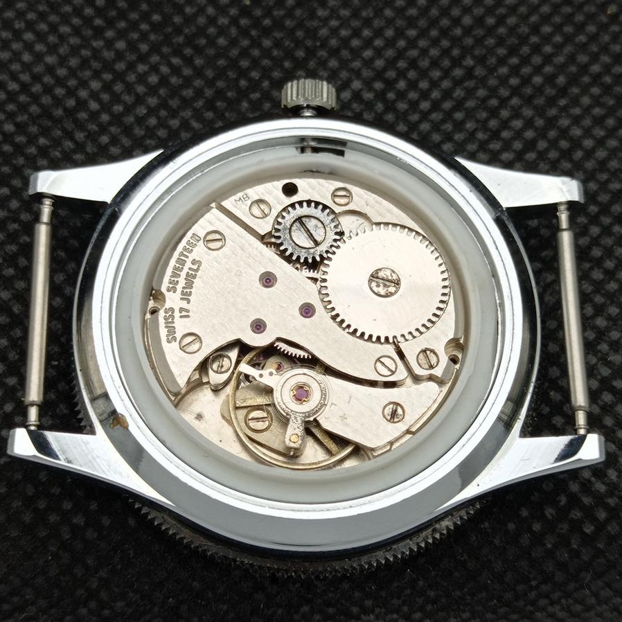 CEAS DE MÂNĂ BĂRBĂTESC ELVEȚIAN TITUS REFURBISHED BEZEL MOBIL CADRAN NEGRU 40MM a425319-2 RL-a425319