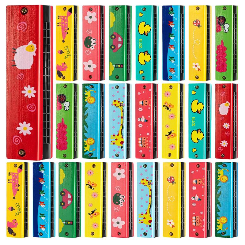 Montessori Wooden Music Instruments Set 15PCS Preschool Educational Toys For Toddlers Kids Birthday Gifts Kinder Spielzeuge