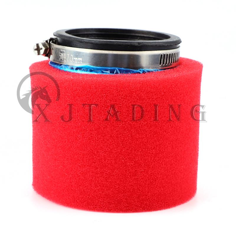 1 Pcs Motorcycle Straight Foam Air Filter 60mm Sponge Cleaner fit for Moped Scooter Dirt Pit Bike Motorbike Accessories Air Filters 7