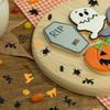 Mixed Witch Ghost Bat Pumpkin Confetti Paillettes,DIY Scrapbook Craft Accessories for Halloween Party Table Home Holiday Ornament Decoration Supplies