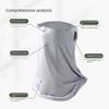Detachable Face Mask Breathable Facial Gini New Ice Silk Sunscreen Mask  Summer