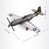 Armee-Stil Hohe Standard-Qualität USA P-51 Hohe Qualität Mustang Hohe Qualität Jäger Hohe Qualität Jets Konstruktionsset Hohe Qualität Bauen