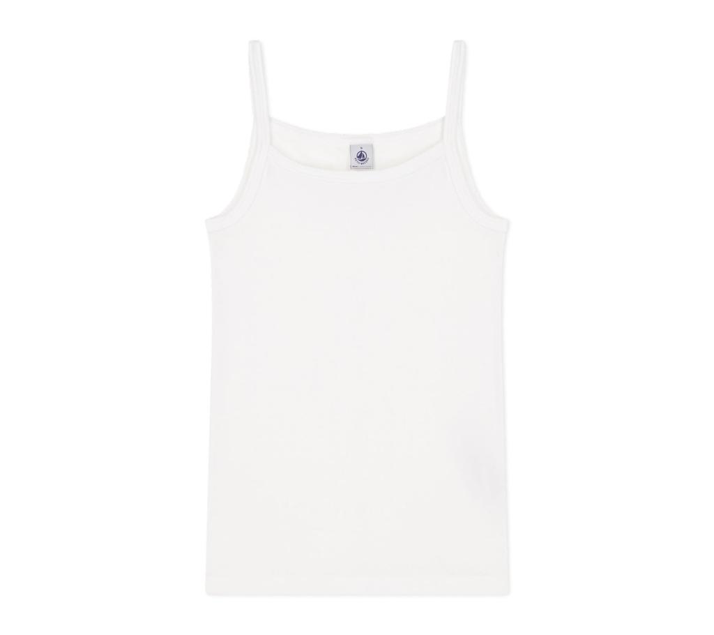 Petit Bateau Camisole A0BD5 White XXS