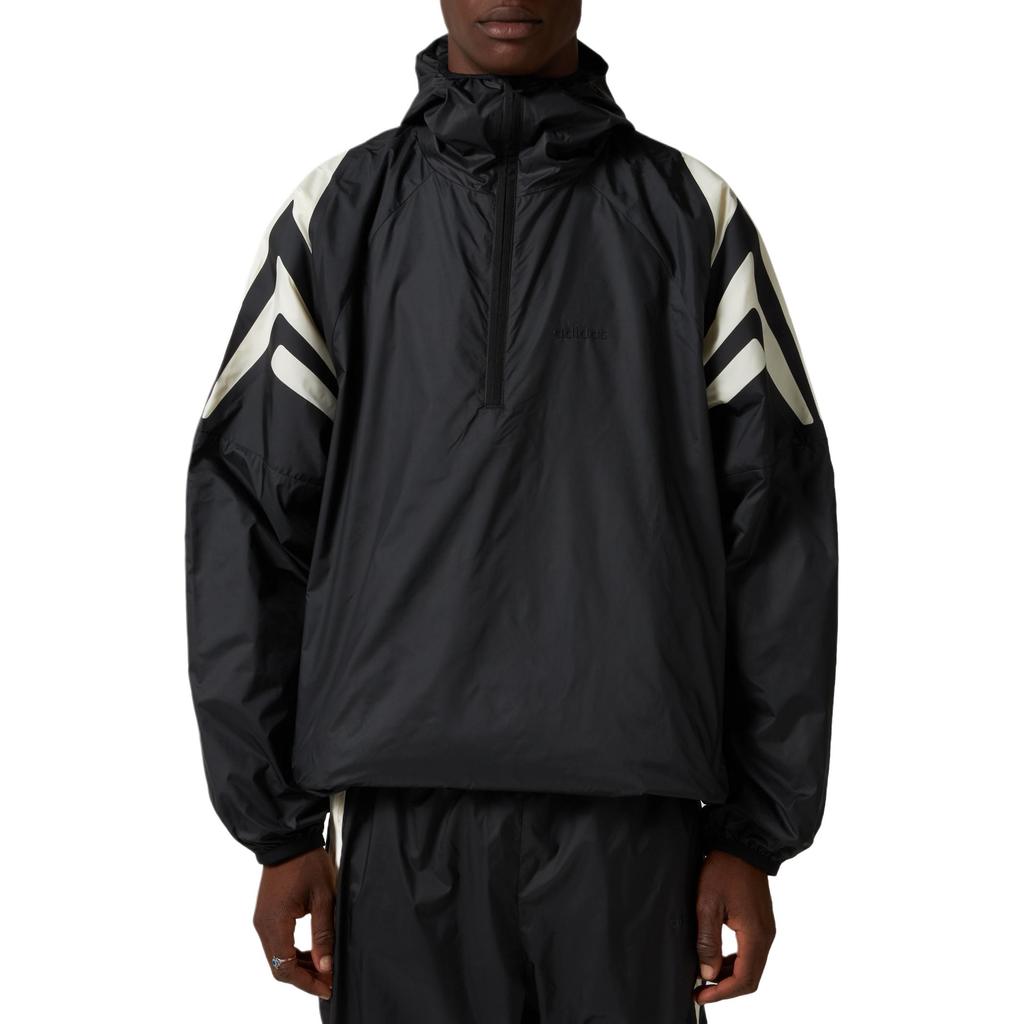 Adidas Fear Of God FW24 Sports Hooded Comfortable Fashion Jacket Men Jacket Black IS5299