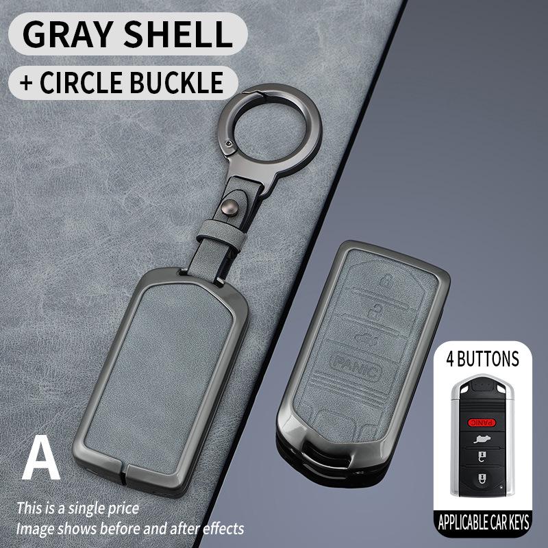 Acura MDX Men's High-End Car Key Case - Fits ZDX/ILX/RDX/CDX/RLX Models, Anti-Lost Remote Holder