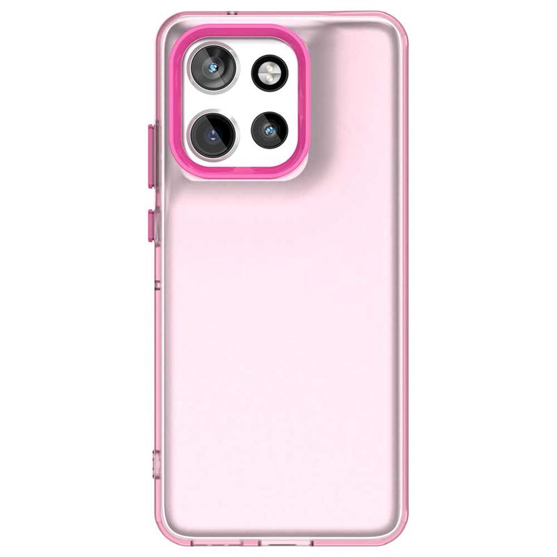 Anti-Drop Candy Color Phone Case For Motorola Moto S50 Matte Transparent Back Case Moto S50 5G Cover For Moto S50 Case 6.36 inch
