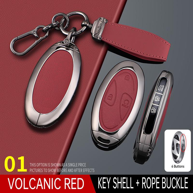 Compatible Key Case for Hyundai Tucson, Sonata, Encino, Santa Fe, Elantra - 11th Gen Models (Unisex).