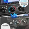 3PCS Car Air Conditioning Knob Switch Control Button for Jeep Wrangler TJ 1999-2006 05011218AC 5011218AC 5011218AA 5011218AB