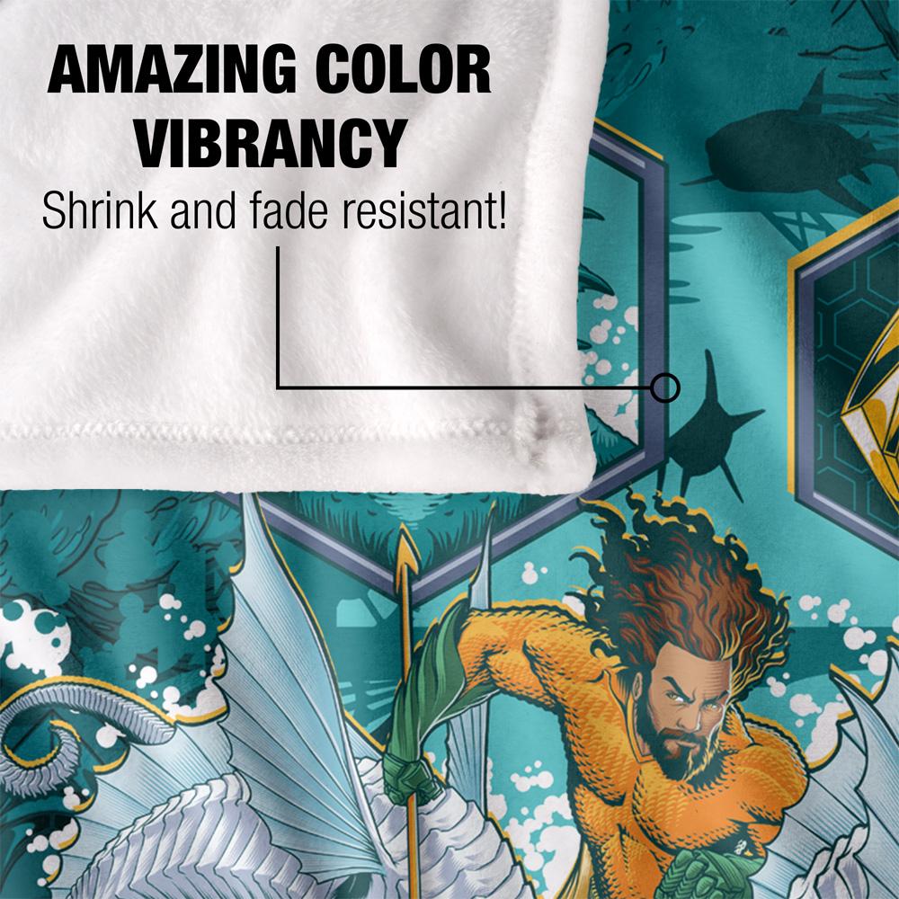 Aquaman Seahorse Blanket