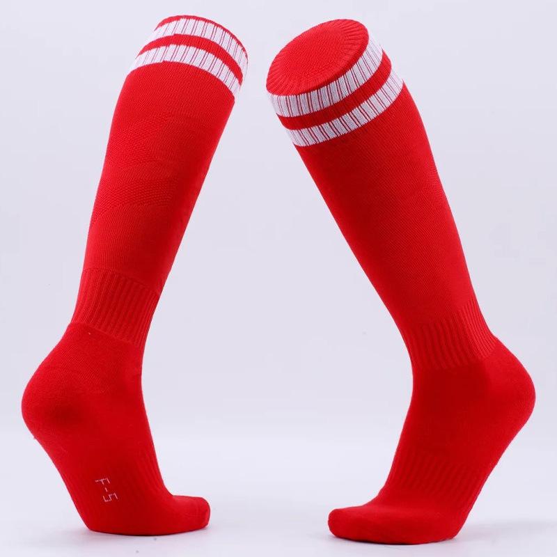 Children's football socks, stockings, men's adult over-knee non-slip towel bottom thickened sports socks, schoolgirls and boys