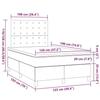 VidaXL Sommier à Lattes de Lit avec Matelas, Lit Rembourré, Lit Double, Lit Adulte de Chambre à Coucher Intérieur, Moderne, 3269959