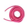 Q4070 5M Naturlig Lateks Gummi Slange Strekk Elastisk Slange Utendørs Jakt Erstatningsbånd Rosa