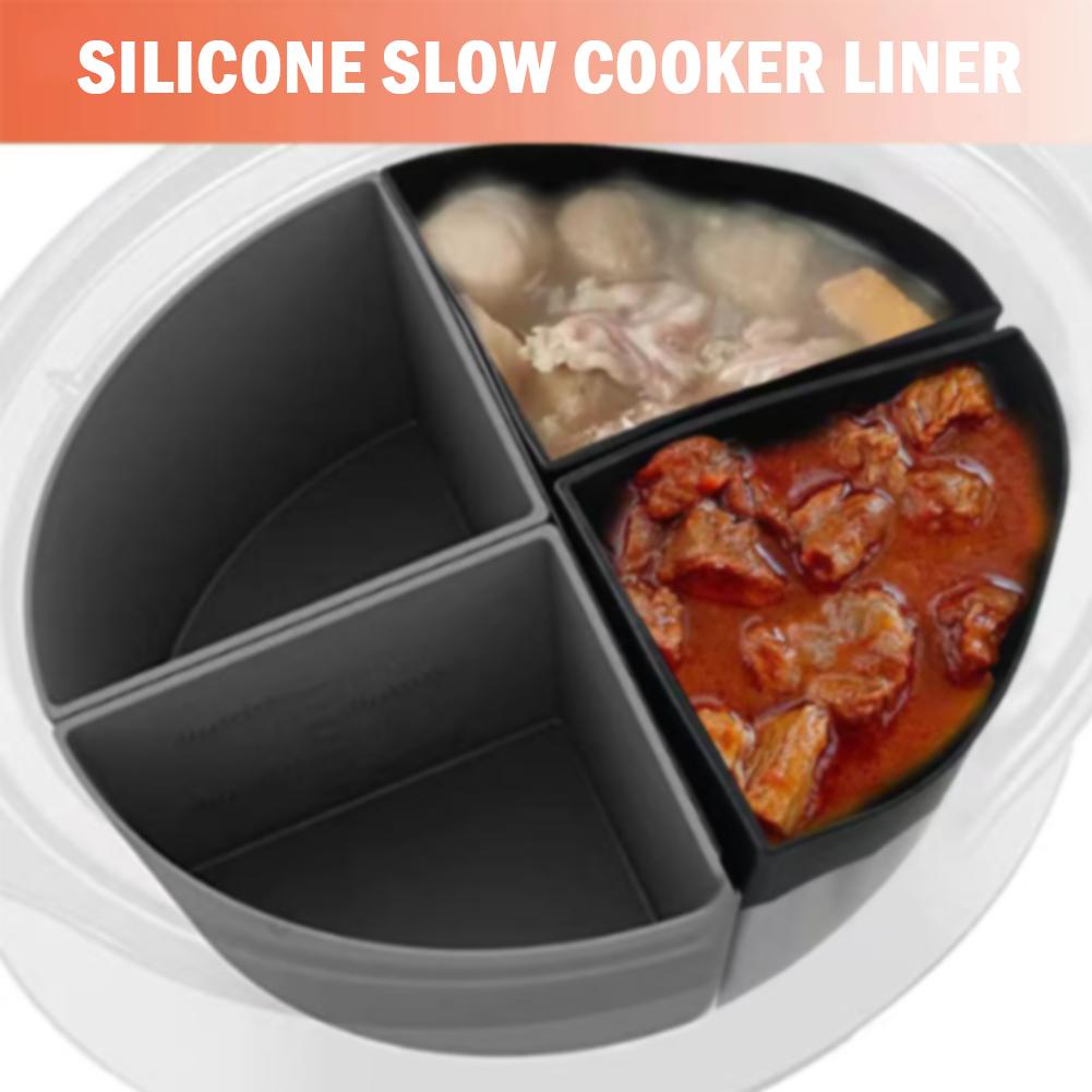 Kookliner Herbruikbare Stoofpotmand Keukenaccessoires voor 6 QT Slowcookers