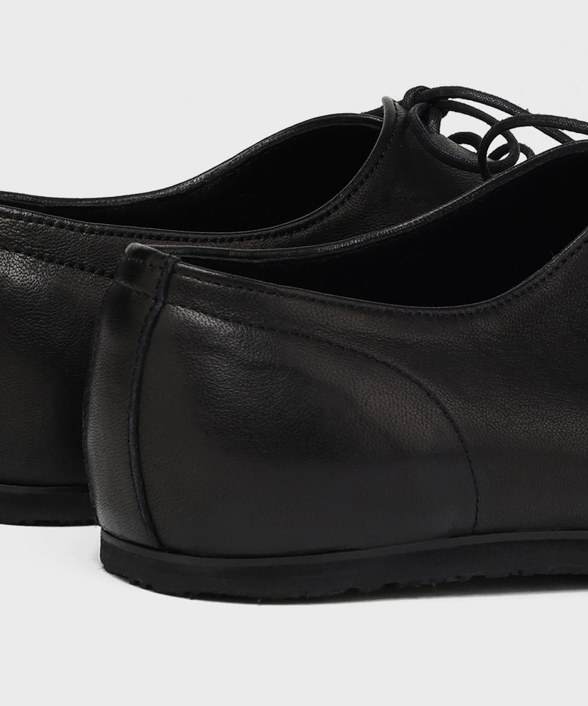 Firenze Atelier [Vibram] Full Vegetable Line Detail Derby 5900 [Sheep Black]