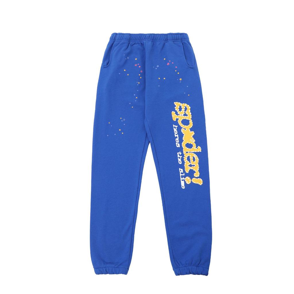 Sp5der Unisex High-Quality American Style Spider Web Hoodie Set