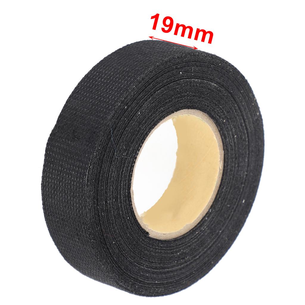 1PC 15M Heat-resistant Flame Retardant Tape Adhesive Cloth Electrical Tape For Car Cable Harness Wiring Loom Protection