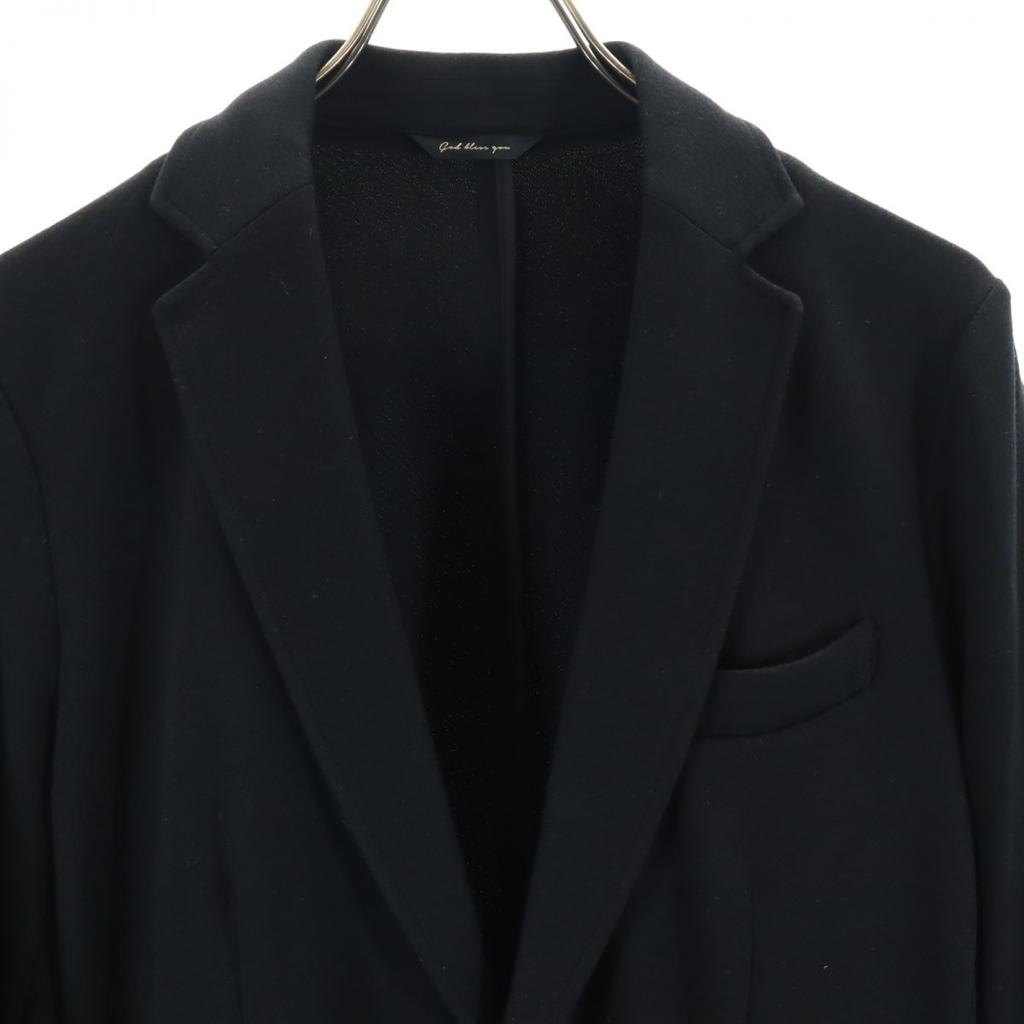 unused nano universe stretch tailored jacket S black Men's Used