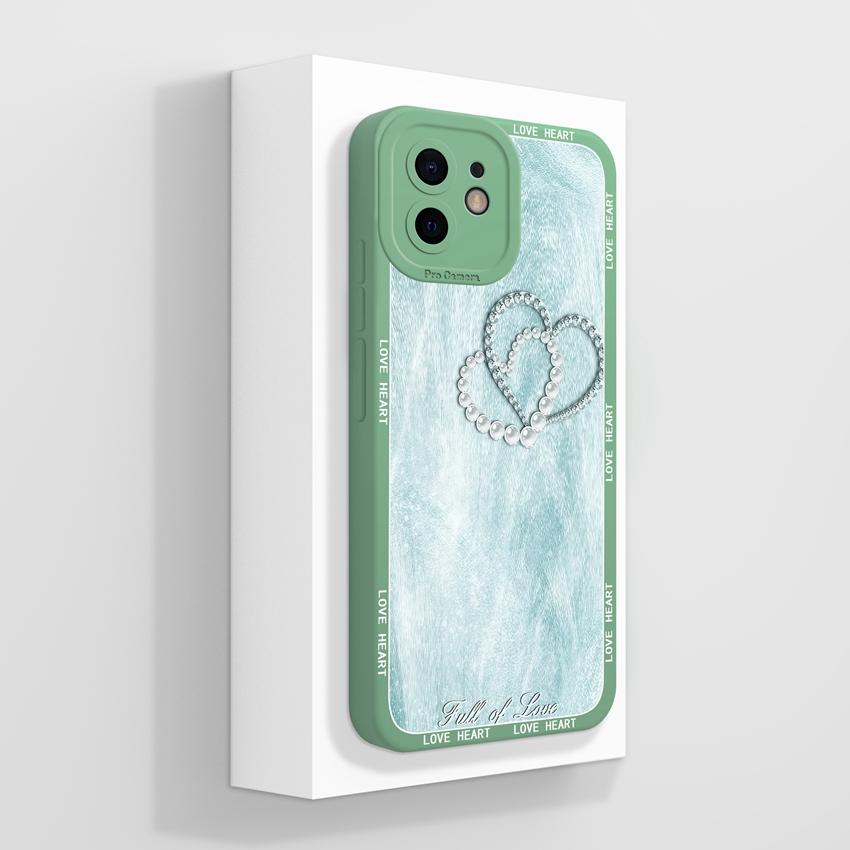 עבור אייפון 12 11 XR 6 7 8 פלוס מיני פרו מקס תיקי טלפון דפוס ארנבת קטיפה חמודה הגנה עמידה לאבק מסיליקון נוזלי כיסוי אחורי רך עבור כיסוי לאייפון