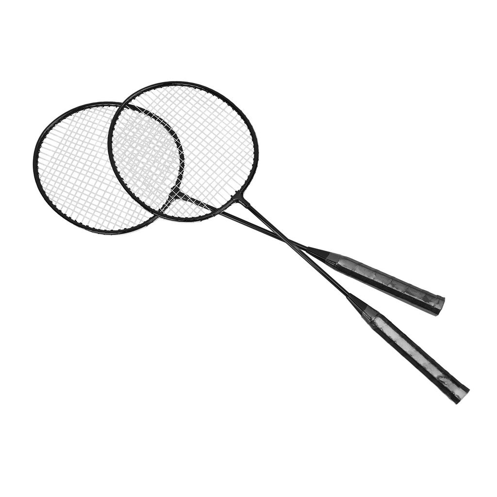 Badminton Racket Delt Jernlegering Badminton Racket Amatør Primærtrening Dobbel Badminton Racket