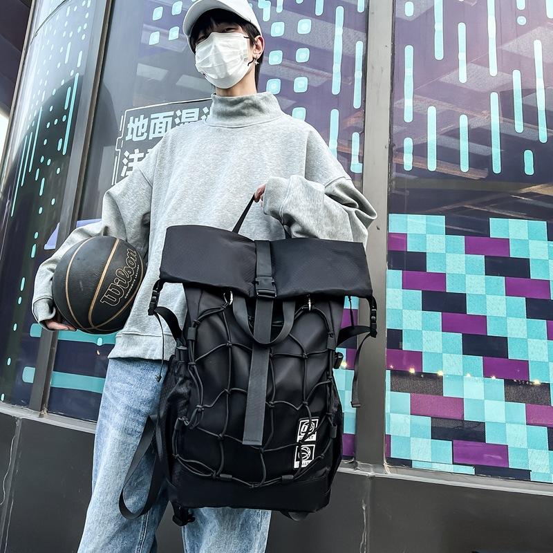 Backpack Men'S Functional Travel Sports Outdoor Riding Mountaineering Backpack Women'S Large Capacity Student Bag Bicycle