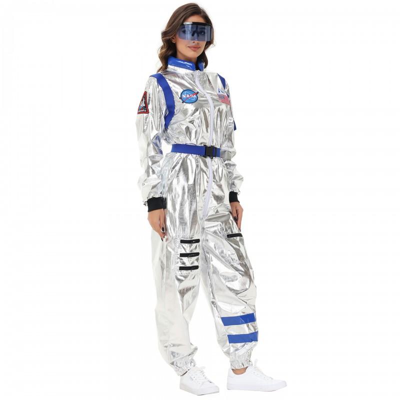 M-XL Halloween Couple Space Costume Wandering Earth Cosplay Astronaut Outfit Stage Party