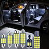 For Toyota Camry 40 XV40 2007 2008 2009 2010 2011 8pcs Car LED Bulbs Interior Reading Lamp Vanity Mirror Trunk Light Accessories
