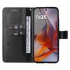 For Motorola Moto G75 5G Phone Case with Stand Cat Tree Pattern Leather Wallet Mobile Cover