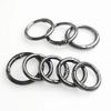 Colorful Zinc Alloy Spring Ring Clasp for DIY Jewelry & Handbag Accessories