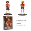 One Piece Anime Figure Luffy Sitting Position Action Figure Pvc Model Collection Statue Figurine Doll Toy For Birthday Gift
