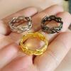 Versatile Vine Tendril Alloy Ring: Irregular Multi-layer Design for Women