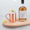 400ml Edelstahl Moskau Mule Becher Handgefertigt Langlebiger Cocktailbecher für Hausbar Trinkgeschirr Geschenkstahl