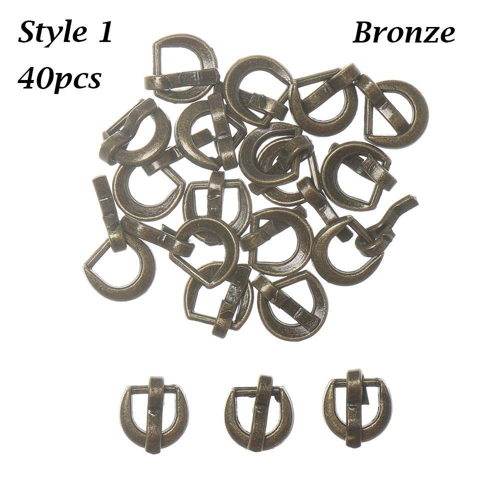 Girl Gift Toys Clothes Sewing Accessories Doll Bag Buckles Tri-glide Belt Buckle DIY Shoes Buttons