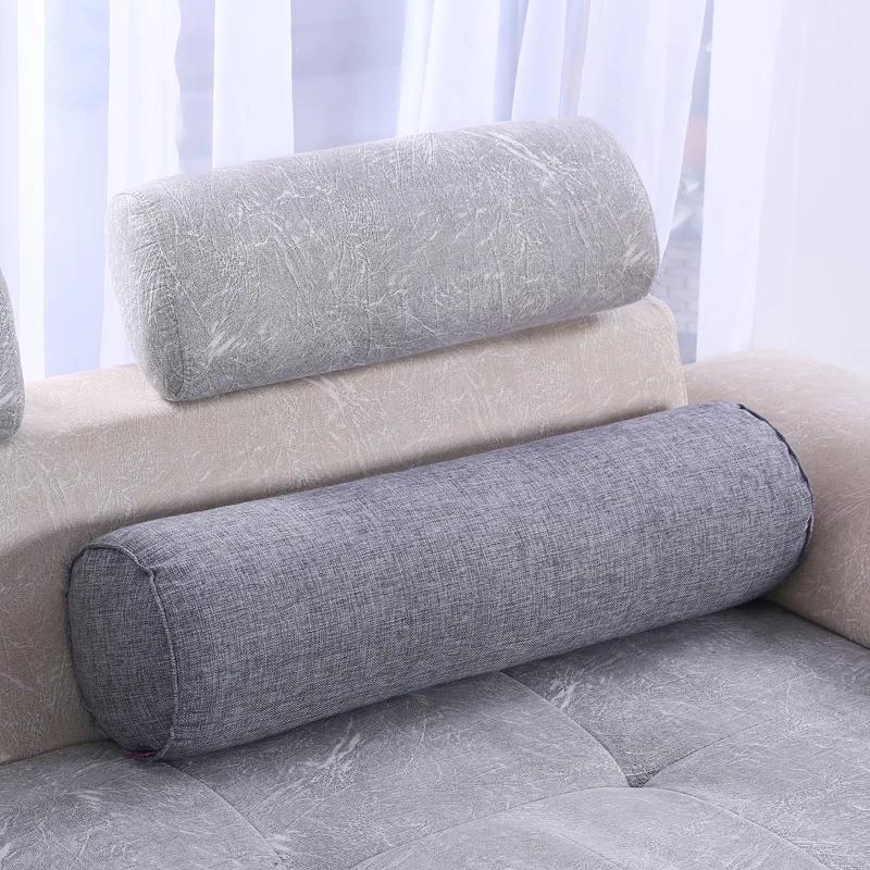Round Cylinder Body Support Cushion Pad Home Bedroom Neck Pregnancy Pillows Long Insert Headrest Pillow