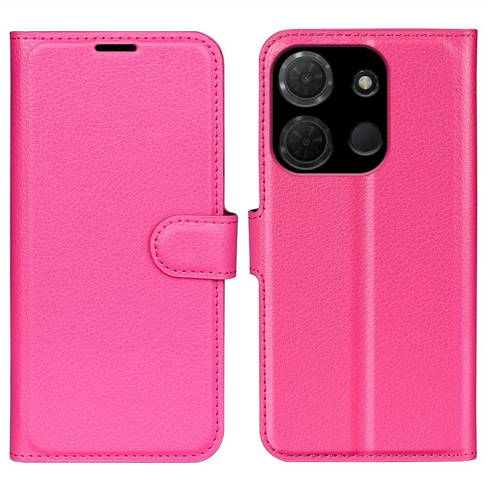 Per TCL 503 Custodia Texture Litchi Antiurto Portafoglio in Pelle Copertura Telefono