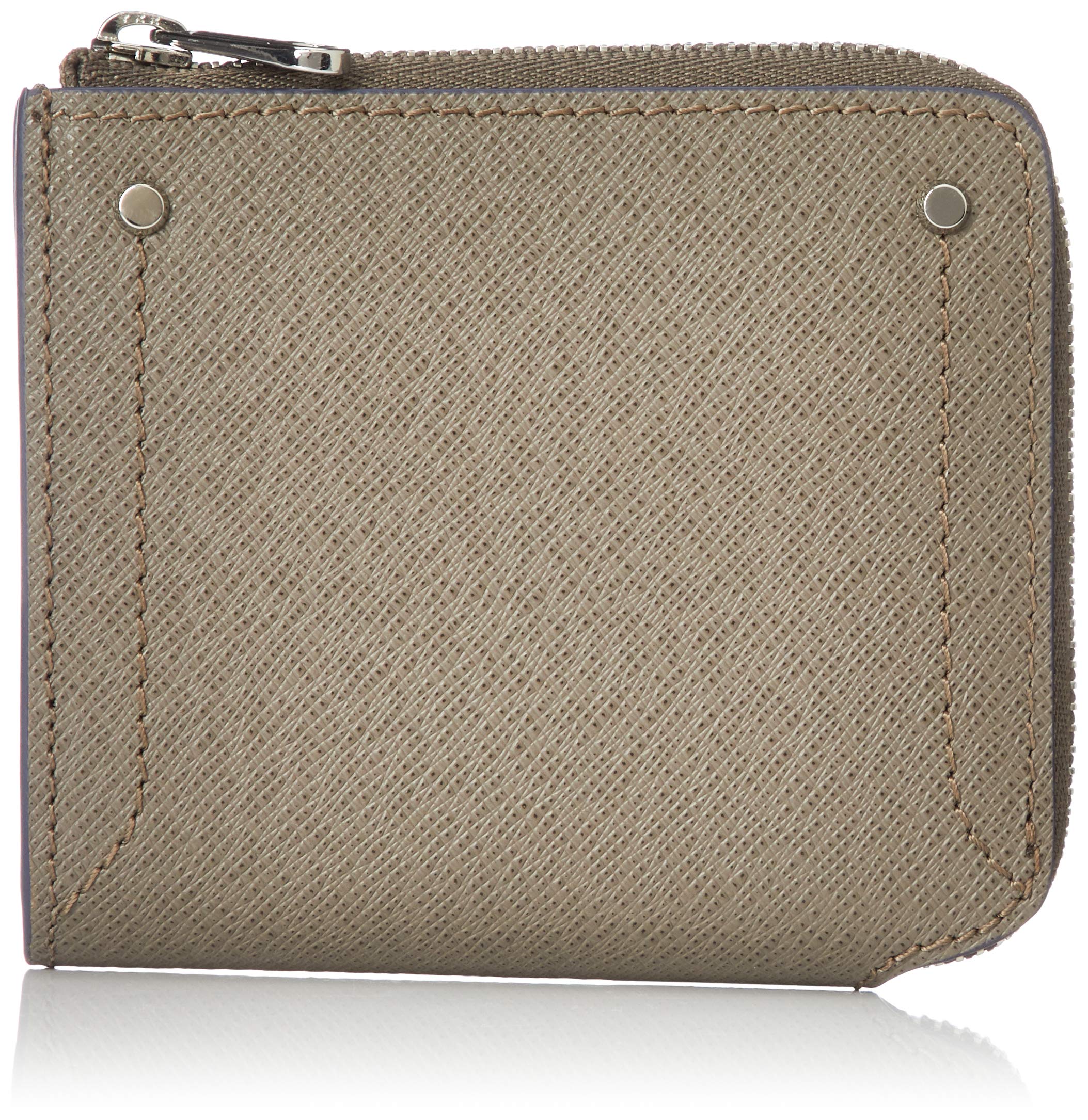 

Kiefer Neu Sottile Compact Saffiano Large Gray Wallet, Leather, Compact, Zipper, Scratch-Resistant, сірий колір