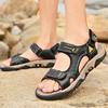 Fashion Dermis Men's Sandals Breathable Summer Leisure Men Shoes Slip On High Quality Soft Casual Sandals for Men Sandals Large Men's