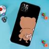 Funny Animal Dog Cats Tiger Couple Phone Case For iPhone 17 Air 14 16 15 11 12 13 Pro Max 12 13 mini 15 16 Plus 16e Cover Funda