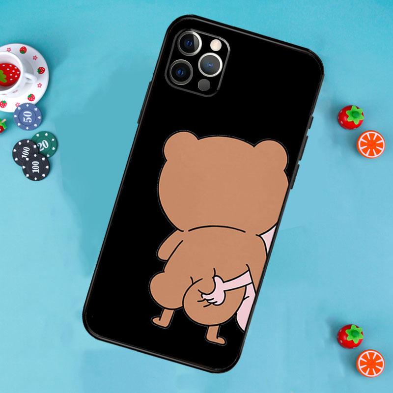 Funny Animal Dog Cats Tiger Couple Phone Case For iPhone 17 Air 14 16 15 11 12 13 Pro Max 12 13 mini 15 16 Plus 16e Cover Funda