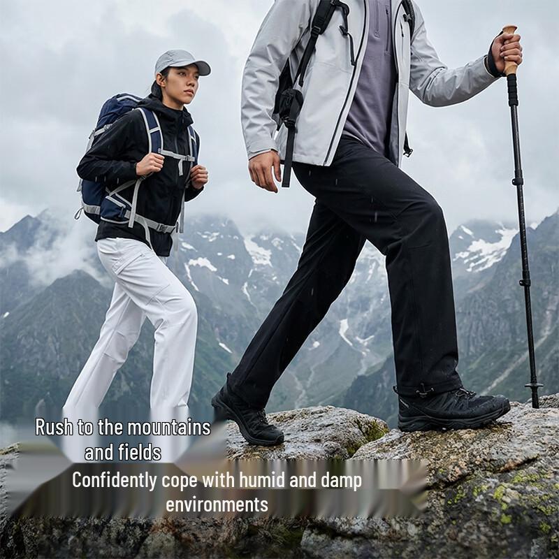 PEAK Men's Winter Thermal Fleece-Lined Water-Resistant Cargo Pants