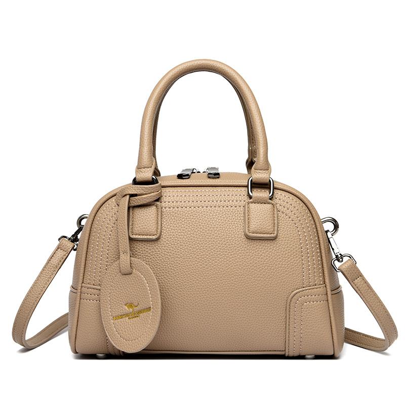 Luxury Leather Bags for Women Large Capacity Messenger Bag for Ladies High-quality Casual Bag