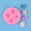 New Mini Flower Cake Fondant Silicone Mold Cupcake Decorating Tools DIY Handmade Chocolate Mousse Mould Decoration Accessories
