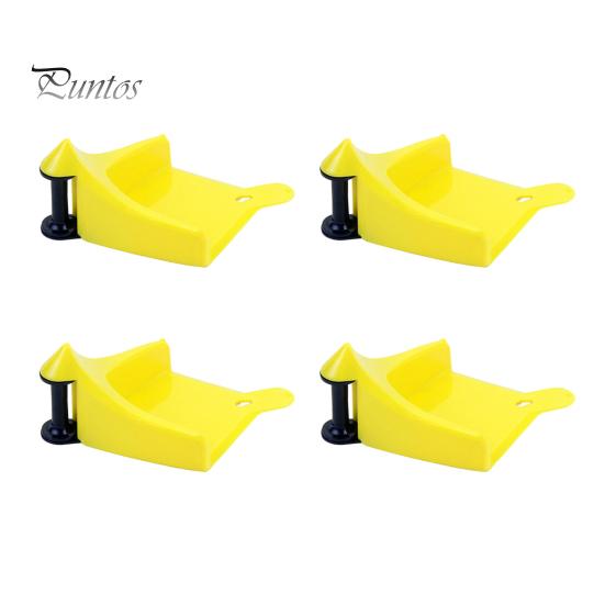 

4 шт. Направляюча для автомобільного шланга Ролик для шинного шланга Компактний дизайн Легка широка деталізація Направляюча для шланга для шин Пластикові інструменти для миття 4pcs жовтий