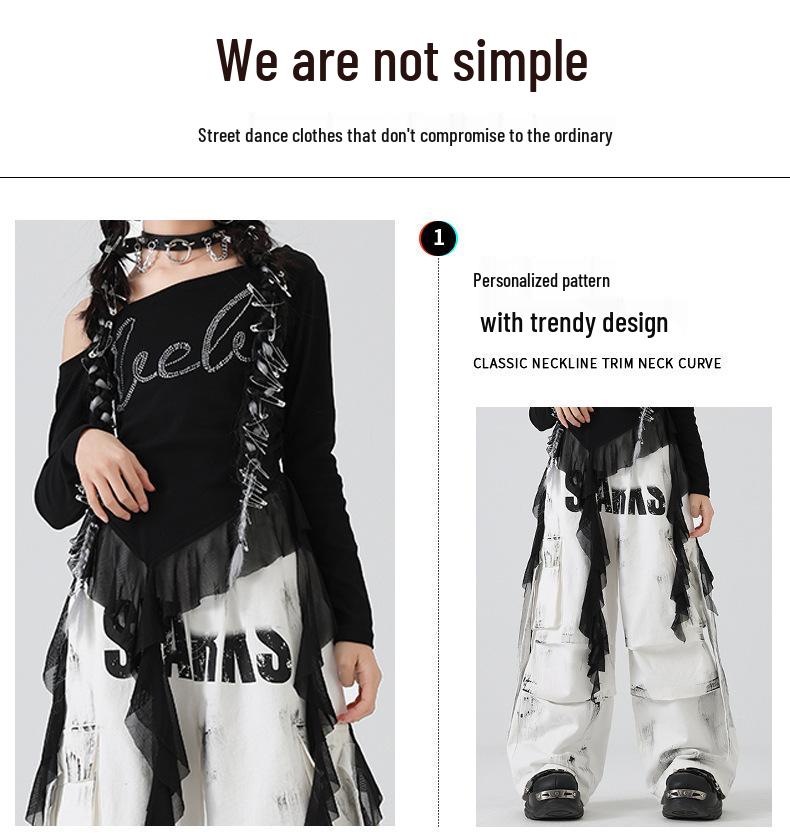 Modern jazzdräkt för barn – Snygg streetdance-outfit för flickor