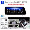 Android 14 Car Radio For Lexus RX RX200t Rx300 Rx350 Rx450h RX400h 2015-2019 Snapdragon 665 GPS Multimedia Player CarPlay Screen XN0