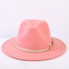 Popular European and American Classic Simple Flat-brimmed Top Hat Men's and Women's Fashionable and Elegant Versatile Jazz Hat Top Hat