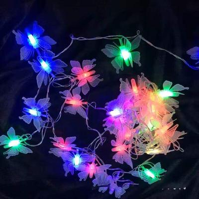 LED Solar Butterfly String Lights